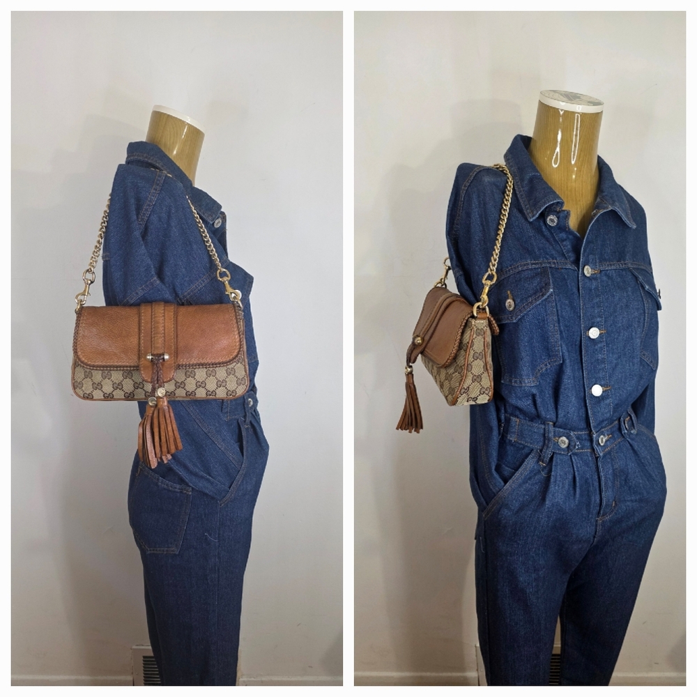 ✨️GUCCI GG Canvas Marrakech Shoulder Bag